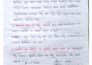 handwritten notes and letter,application